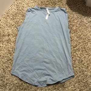 Lululemon blue/grey tank top
